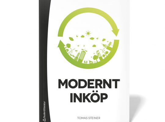 Bild på omslaget av boken "Modernt inköp" av Tomas Steiner